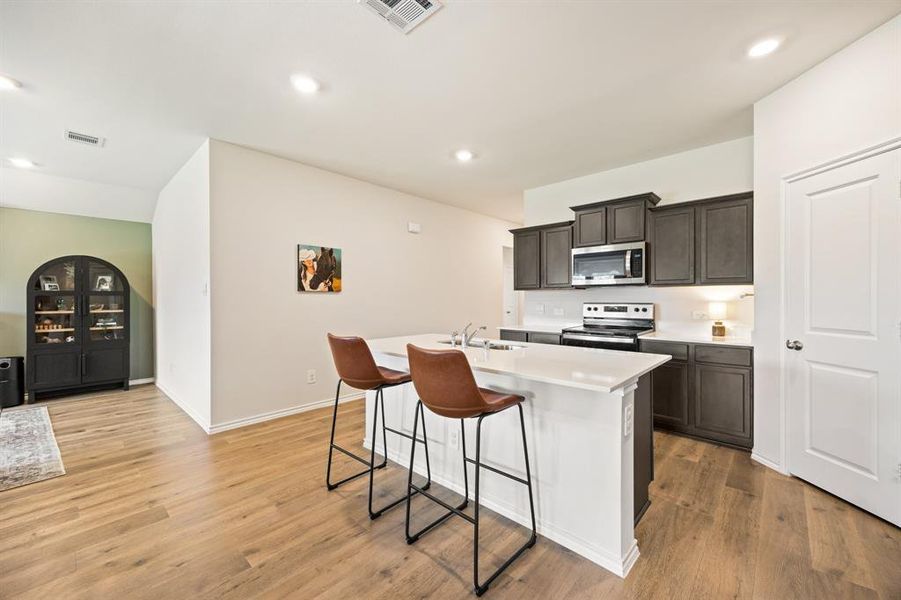 Furnished interior view inside a new home in Wildwood, Royse City (Image 9).