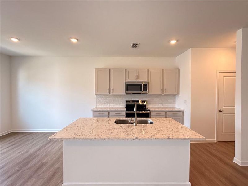 Furnished interior view inside a new home in Leydenview, Mableton (Image 18).