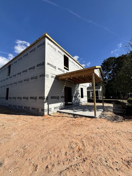 In-progress construction of a new home in , Summerville, SC (Image 5).