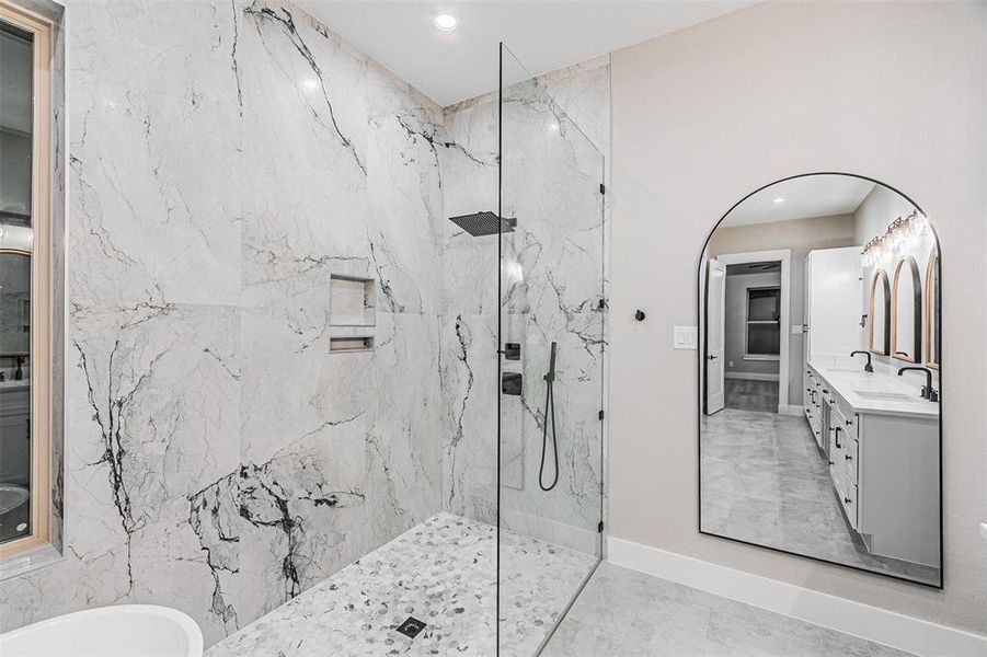 Furnished interior view inside a new home in , Decatur (Image 27).