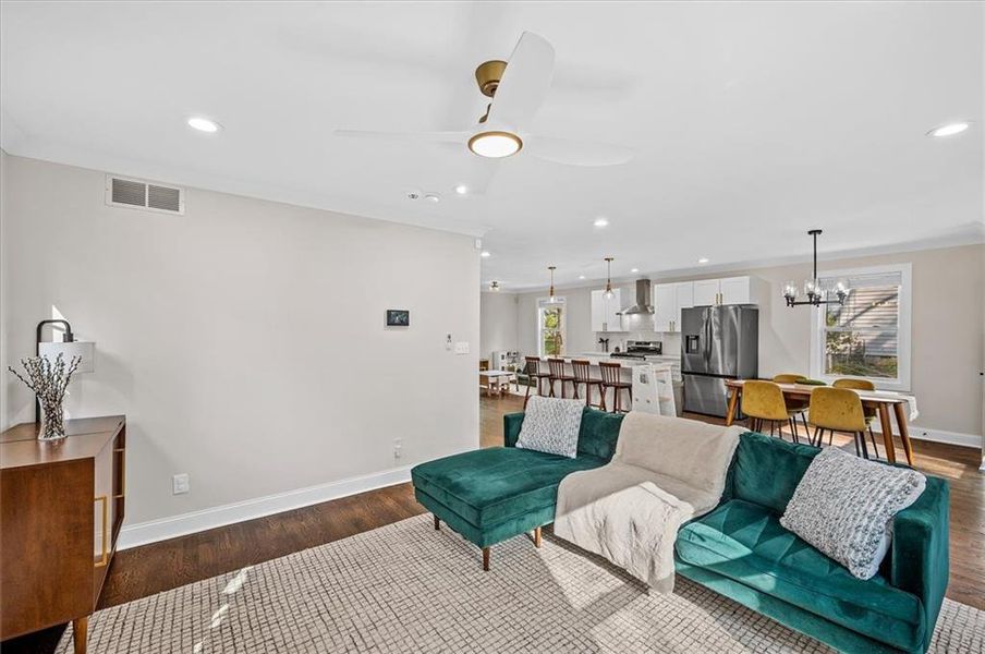 Furnished interior view inside a new home in , Scottdale (Image 7).