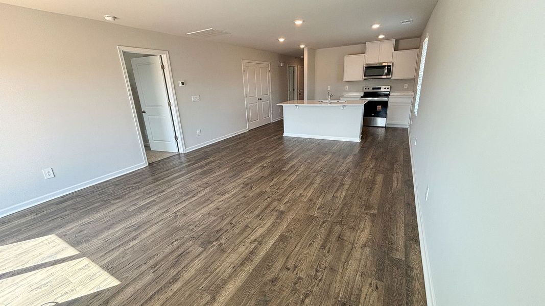 Spacious, unfurnished interior of a new home in Parkside Point, Portland (Image 23).