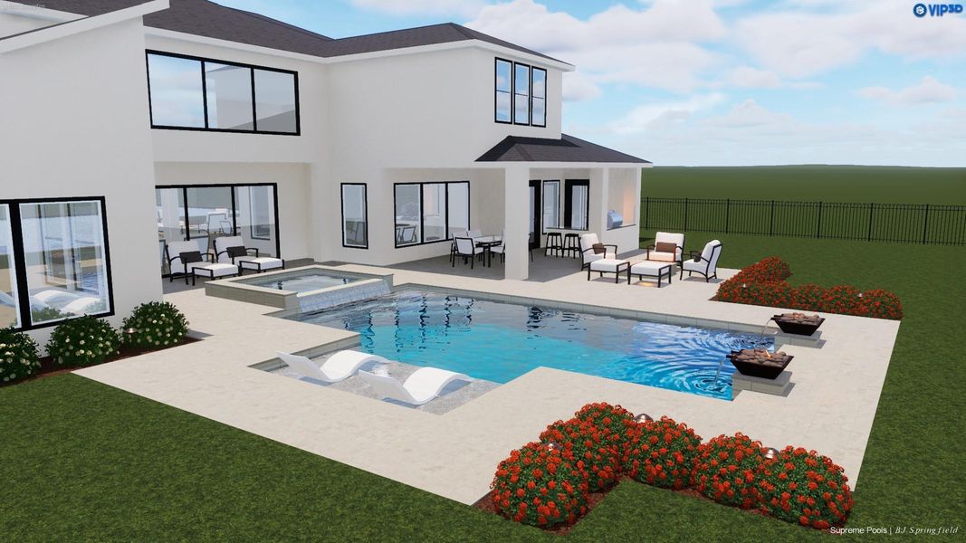 pool rendering