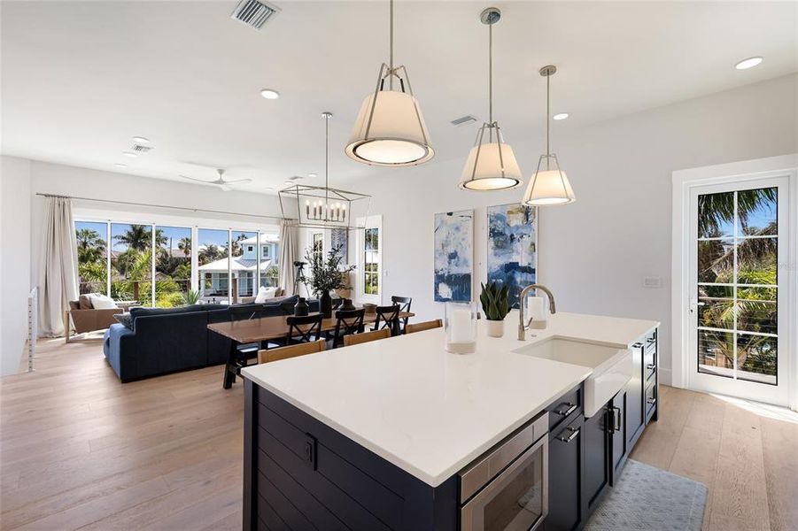 Furnished interior view inside a new home in , Bradenton Beach (Image 10).