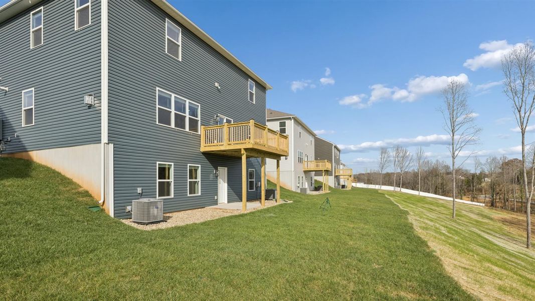 Exterior details and patio area of a home in Whispering Springs, Maryville (Image 2). Exterior details and patio area of a home in Whispering Springs, Maryville (Image 2).