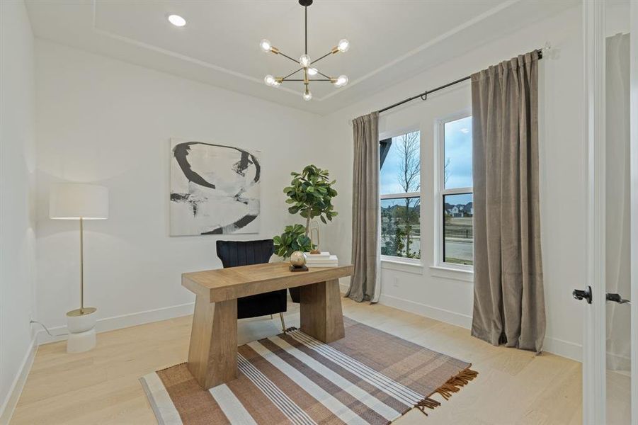 Furnished interior view inside a new home in , Prosper (Image 10). Furnished interior view inside a new home in , Prosper (Image 10).