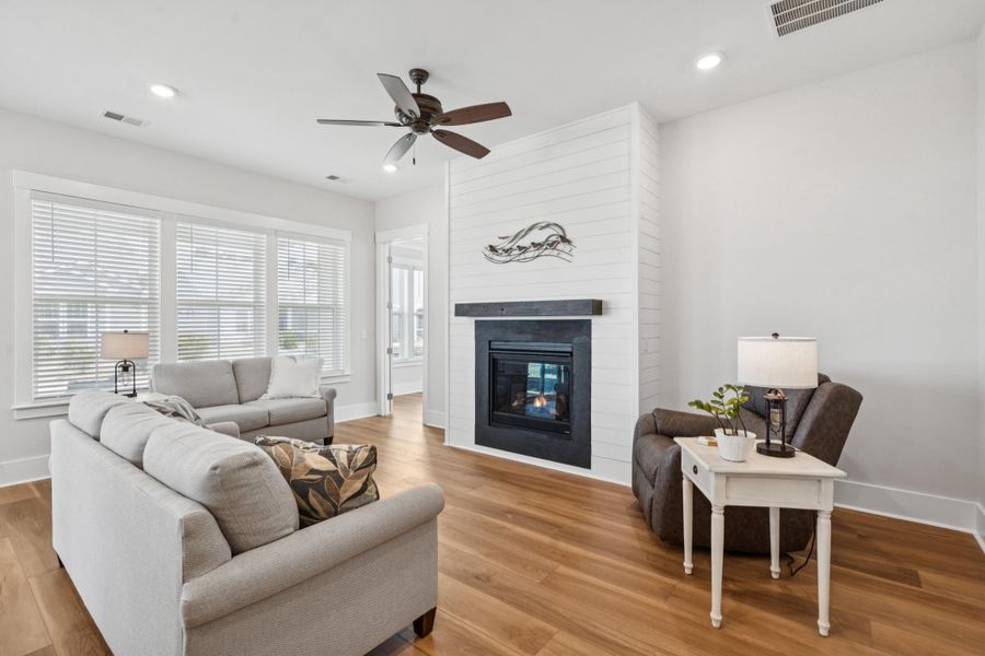 Furnished interior view inside a new home in , Summerville (Image 42).
