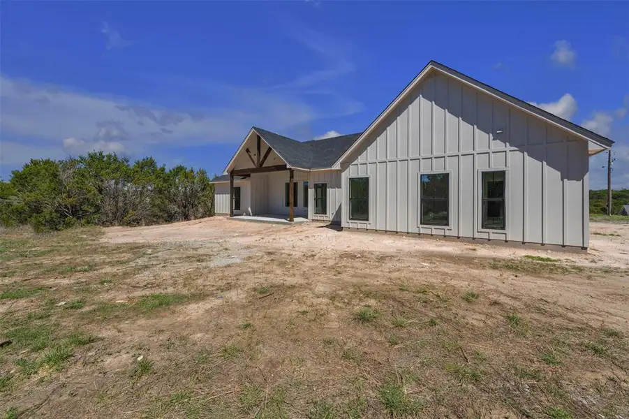 Exterior details and patio area of a home in , Bluff Dale (Image 3).