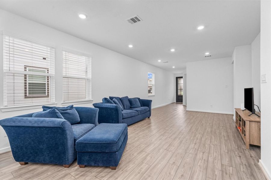 Furnished interior view inside a new home in Mason Woods, Cypress (Image 17).