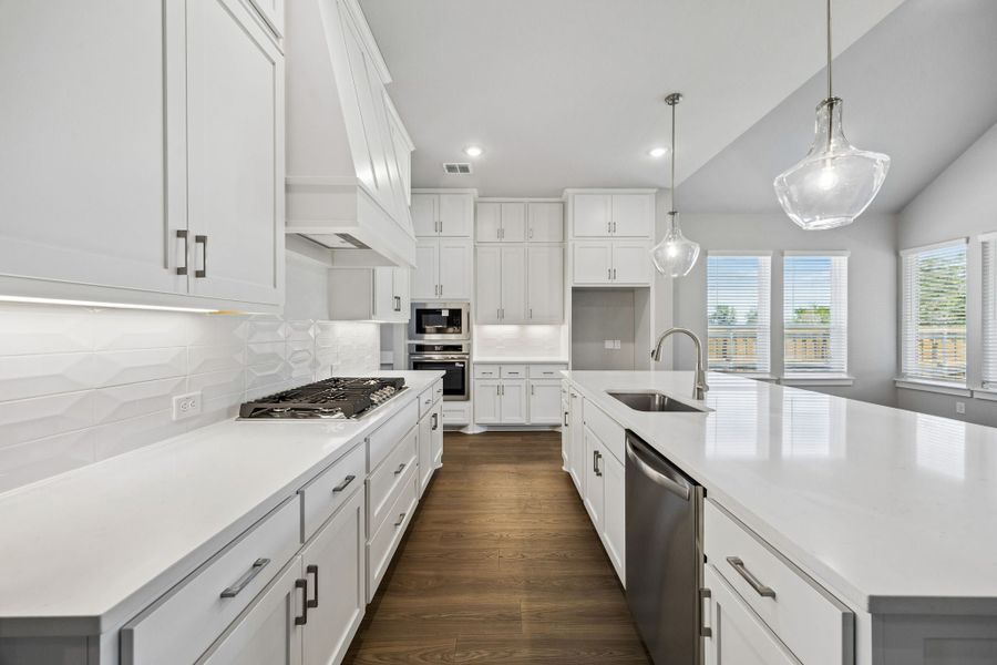 Furnished interior view inside a new home in Rainwater Crossing, Celina (Image 8).