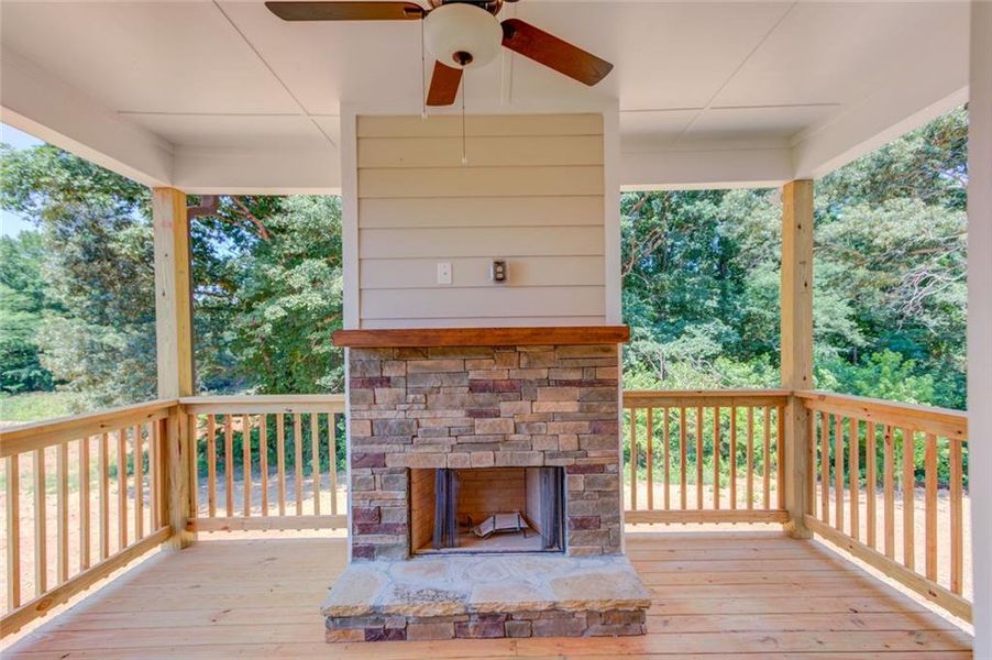 Exterior details and patio area of a home in , Lula (Image 16). Exterior details and patio area of a home in , Lula (Image 16).