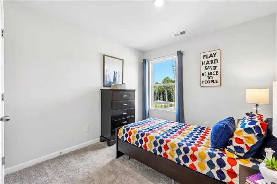 Furnished interior view inside a new home in , Fairburn (Image 14).