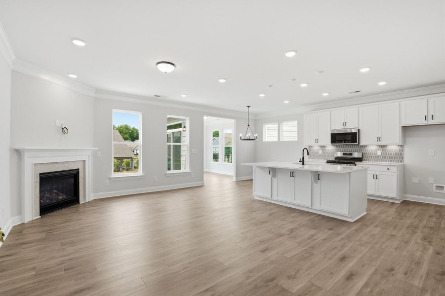 Spacious, unfurnished interior of a new home in Villas at Prestwick, Mooresville (Image 11).