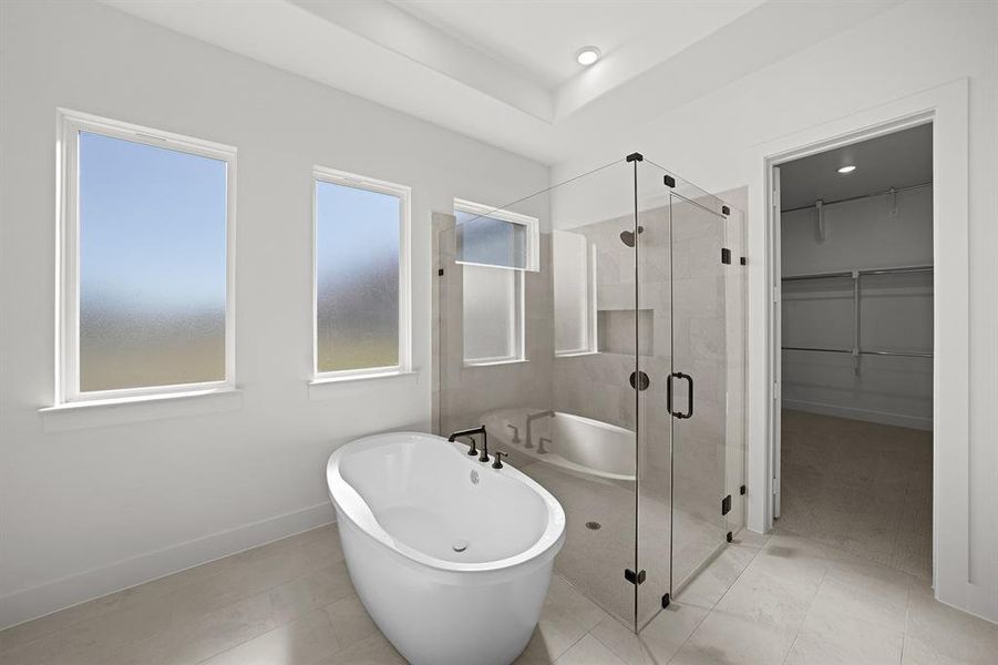 Furnished interior view inside a new home in King's Crossing - Phase 3, Parker (Image 11).