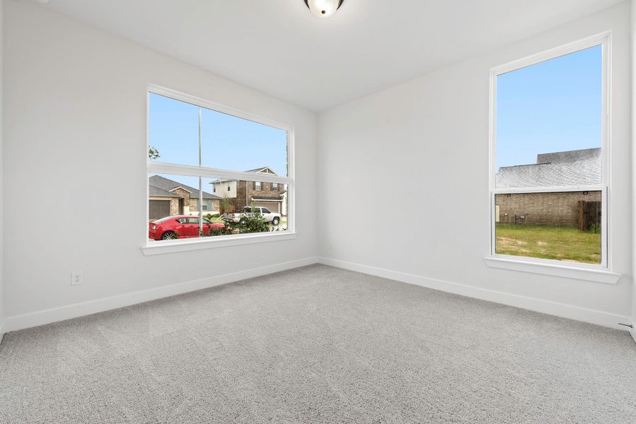 Spacious, unfurnished interior of a new home in Sunterra, Katy (Image 16). Spacious, unfurnished interior of a new home in Sunterra, Katy (Image 16).