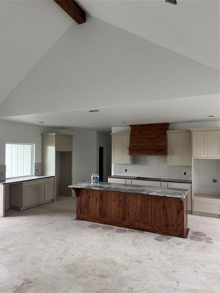 In-progress construction of a new home in , Muenster, TX (Image 12).