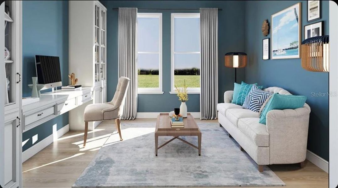 Furnished interior view inside a new home in Skye Ranch Community Group Page, Sarasota (Image 6).