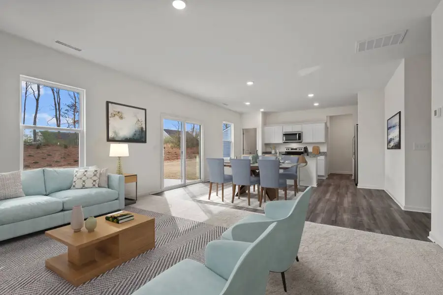 Representative furnished interior of a home built from the Beacon by Starlight Homes in Wilson's Walk, Clayton (Image 7).