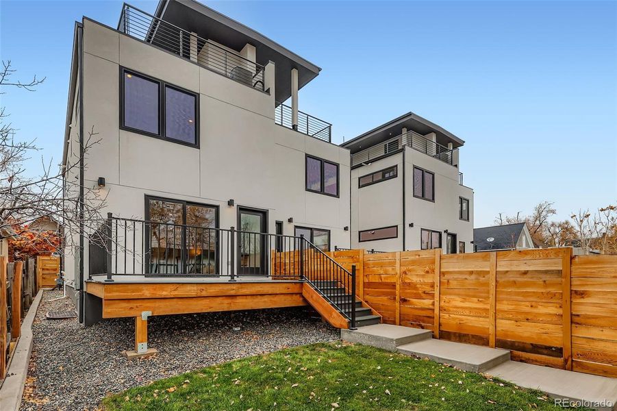 Exterior details and patio area of a home in , Denver (Image 22).