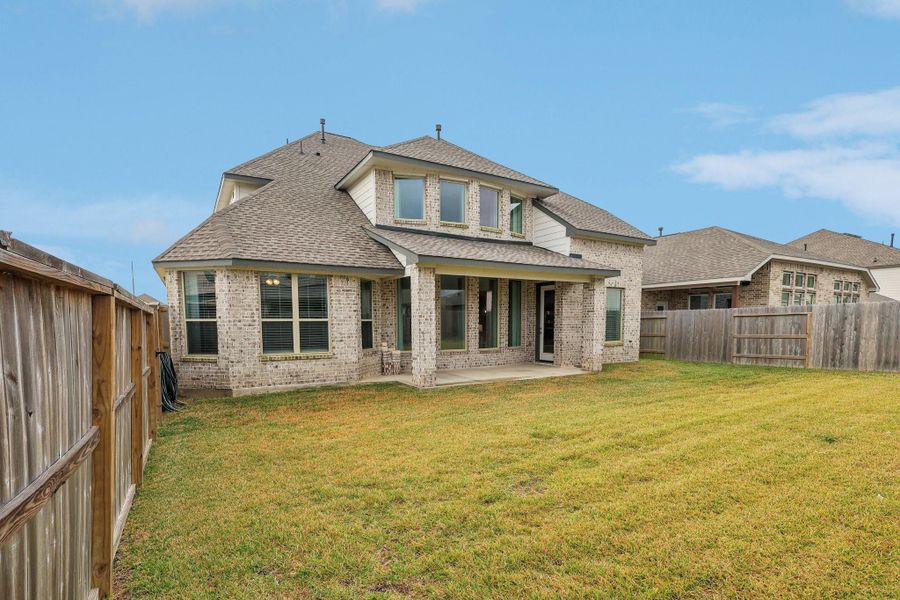 Covered Patio, Large Backyard