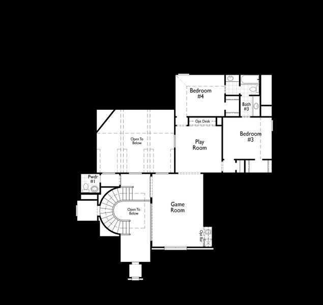 Upstairs Floor Plan