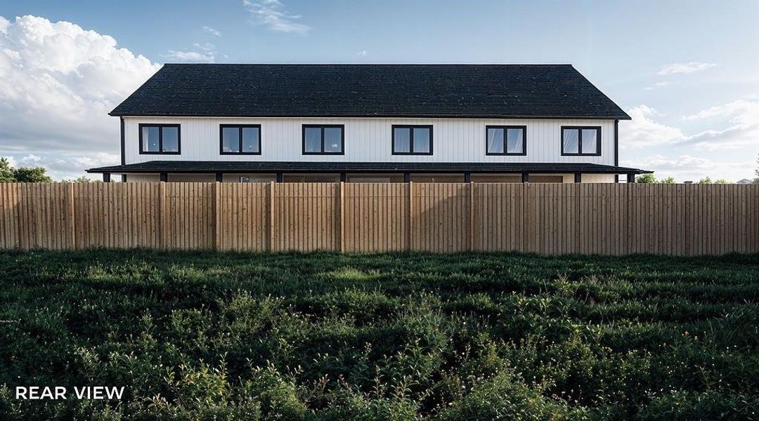 Exterior details and patio area of a home in , Brenham (Image 3).