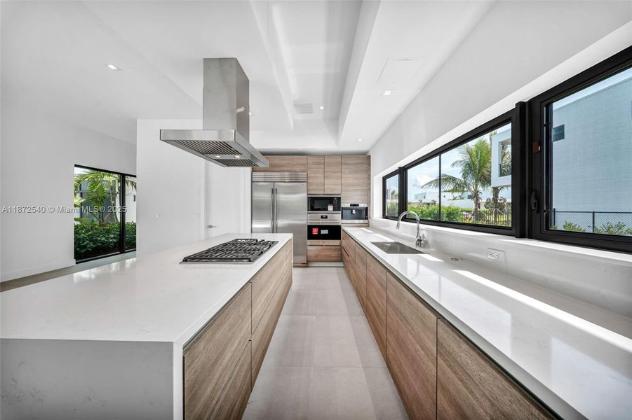 Furnished interior view inside a new home in , Weston (Image 47).