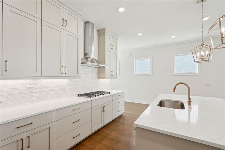 Furnished interior view inside a new home in Promenade at Sawnee Village, Cumming (Image 35).