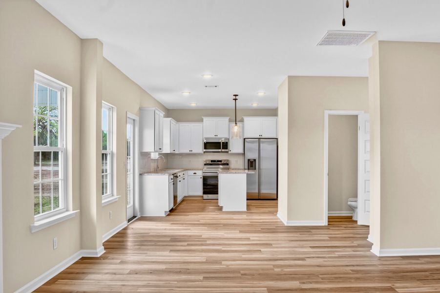 Representative furnished interior of a home built from the The Sunbury by RTS Homes in Doctor's Creek, Ludowici (Image 6).
