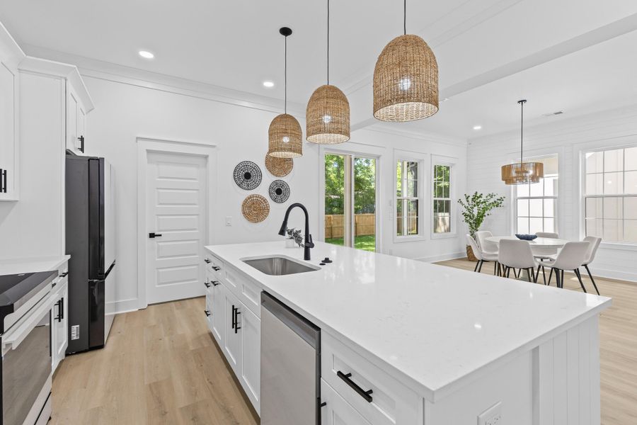 Furnished interior view inside a new home in , North Charleston (Image 10).
