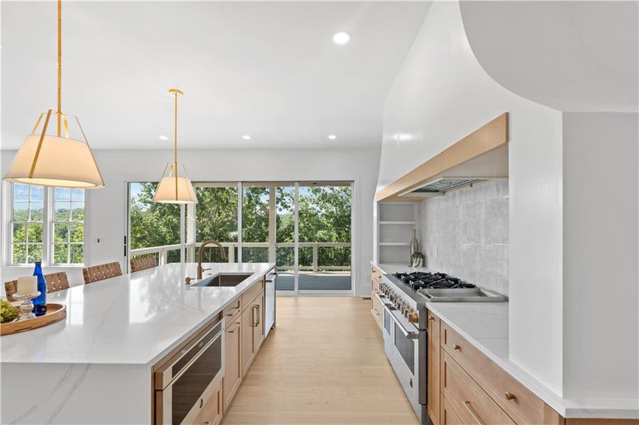 Furnished interior view inside a new home in , Suwanee (Image 5).
