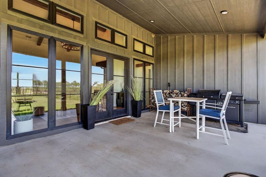 Exterior details and patio area of a home in , Jacksboro (Image 23).