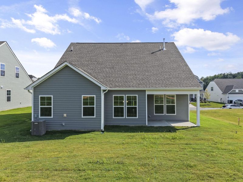 Exterior details and patio area of a home in Hopewell Garden, Winston-Salem (Image 23).