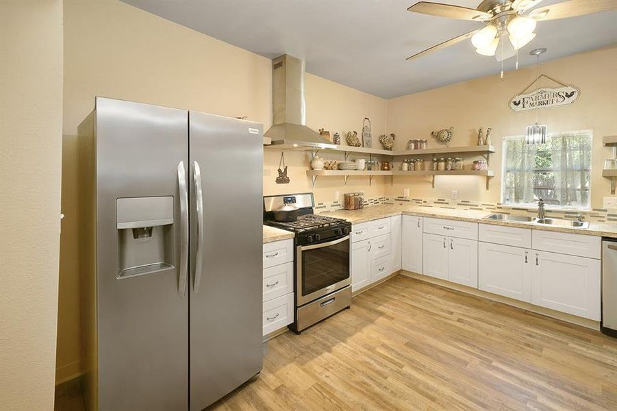 Furnished interior view inside a new home in , Alvord (Image 16).