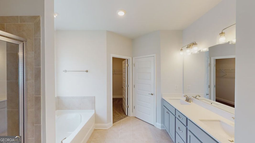 Furnished interior view inside a new home in Holliday Pass, Griffin (Image 10).