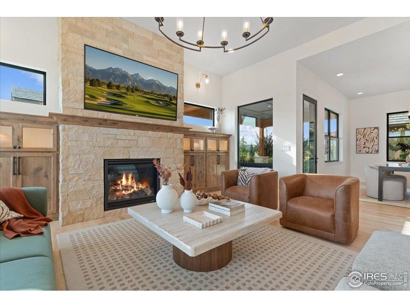 Furnished interior view inside a new home in , Berthoud (Image 7).