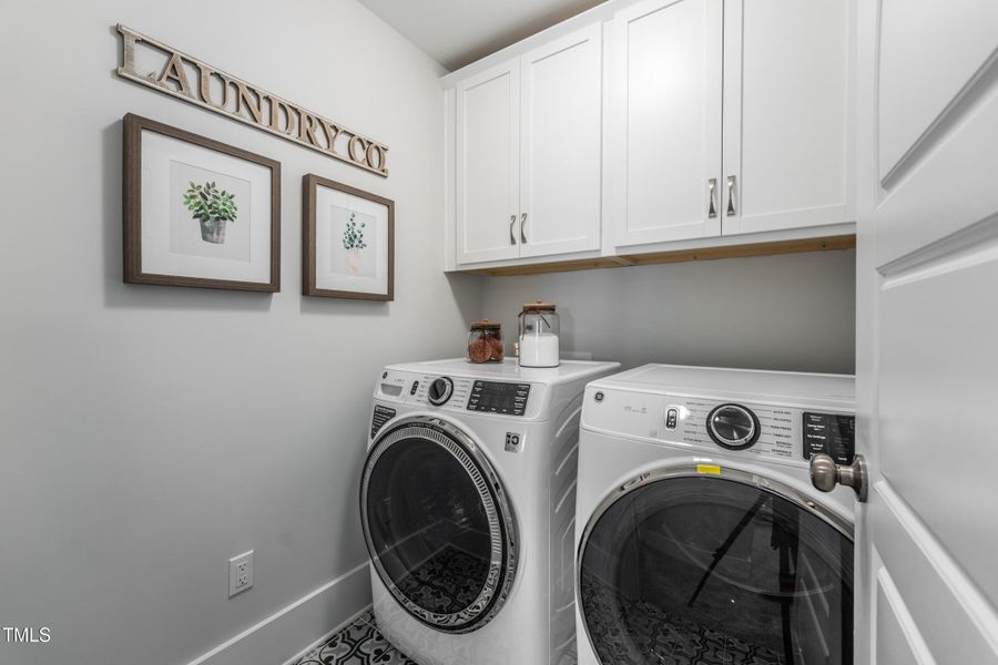 (53) Grayson by HHHunt Homes - Laundry