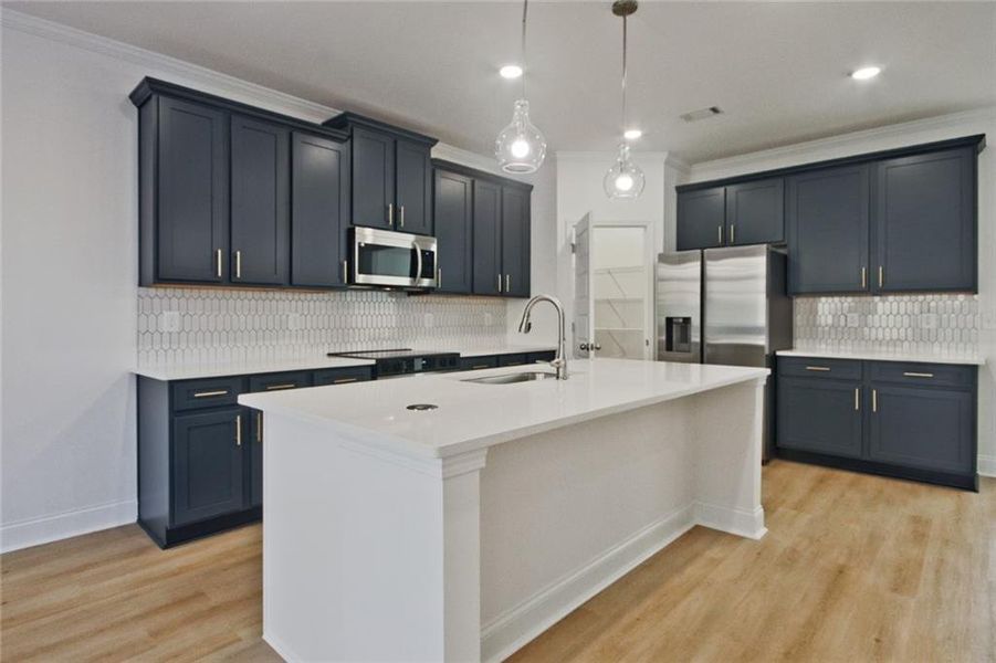 Furnished interior view inside a new home in Paces Estates, Lithia Springs (Image 10).