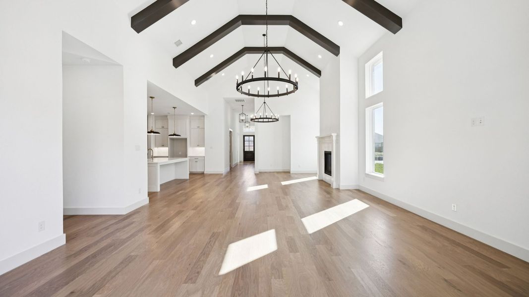 Representative unfurnished interior of a home built from the Bennett by Southgate Homes in Painted Tree 60' Series, McKinney (Image 20). Representative unfurnished interior of a home built from the Bennett by Southgate Homes in Painted Tree 60' Series, McKinney (Image 20).