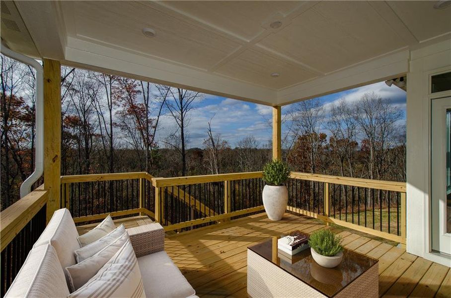 Furnished interior view inside a new home in , Ball Ground (Image 15).