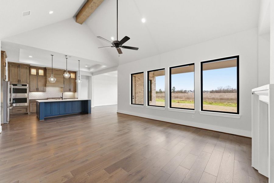 Spacious, unfurnished interior of a new home in High Meadow Estates, New Waverly (Image 30).