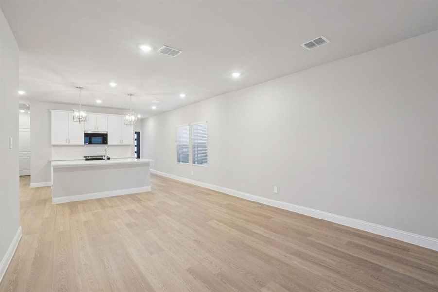 Spacious, unfurnished interior of a new home in Parks at Foster Crossing - Spring Series, Anna (Image 18).