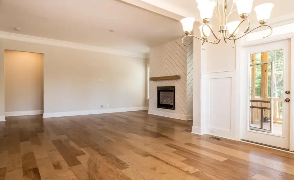 Representative unfurnished interior of a home built from the Pinehurst by Greybrook Homes in Shepherds Trace, Clover (Image 19).