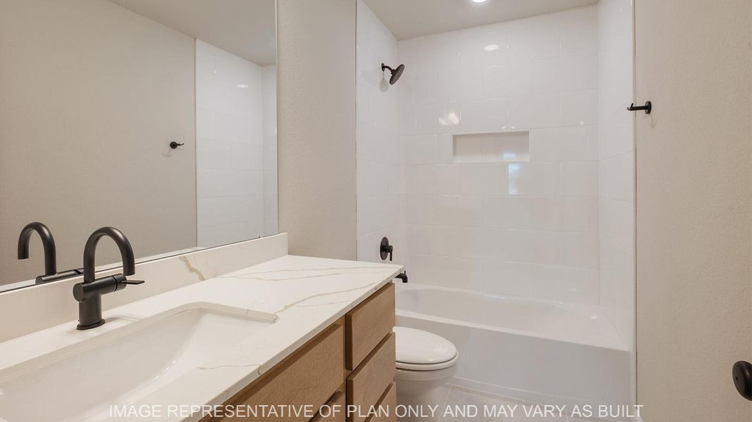 Representative furnished interior of a home built from the Norwood by D.R. Horton in Wellborn Settlement, College Station (Image 14). Representative furnished interior of a home built from the Norwood by D.R. Horton in Wellborn Settlement, College Station (Image 14).