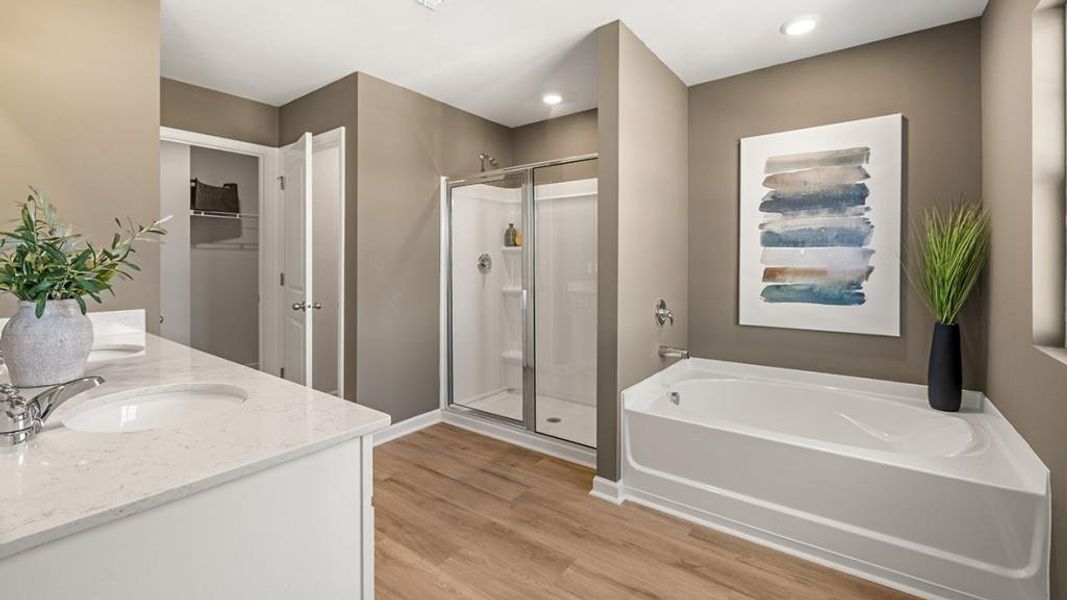 Furnished interior view inside a new home in Pointe Park, Union City (Image 36).