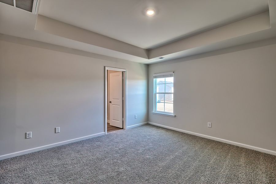 Representative unfurnished interior of a home built from the Cypress by McGuinn Homes in Hidden Hills, Laurens (Image 26). Representative unfurnished interior of a home built from the Cypress by McGuinn Homes in Hidden Hills, Laurens (Image 26).