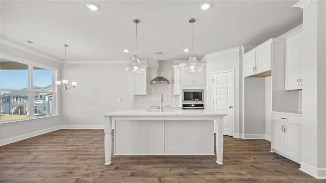Furnished interior view inside a new home in Evergreen Crossing, Locust Grove (Image 10).