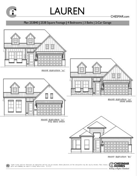 Exterior rendering of this home design in Blue Heron, Mont Belvieu, TX (Image 2). Exterior rendering of this home design in Blue Heron, Mont Belvieu, TX (Image 2).
