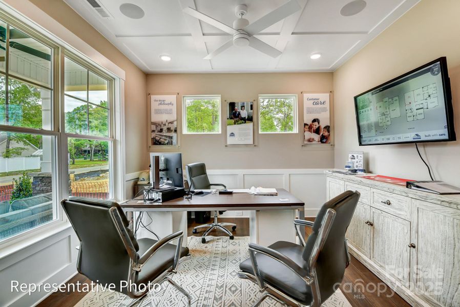Furnished interior view inside a new home in Rone Creek, Waxhaw (Image 12).