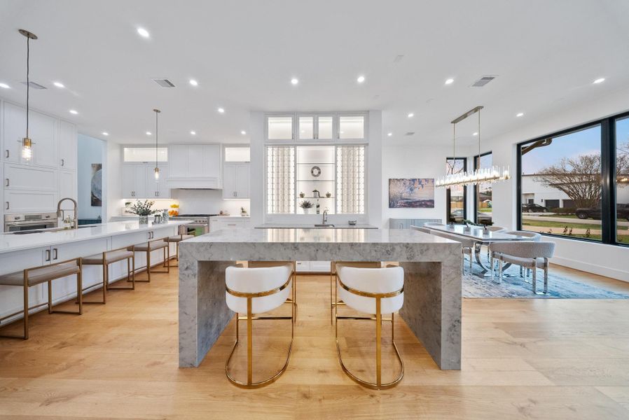 Furnished interior view inside a new home in , Houston (Image 7).